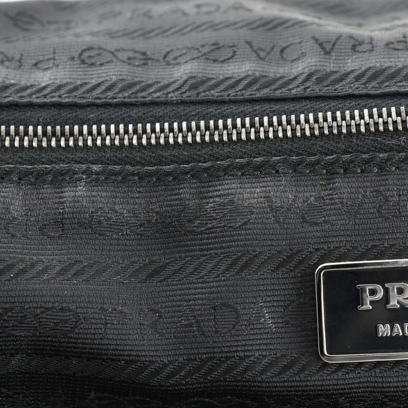 [PRADA]PRADA Tote Bag Nylon black shoulder handbag A5 Fastener Ladies