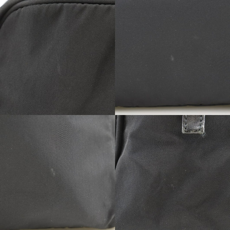 [Prada]PRADA Bolso de bolso bolso de hombro negro a5 damas de cremallera