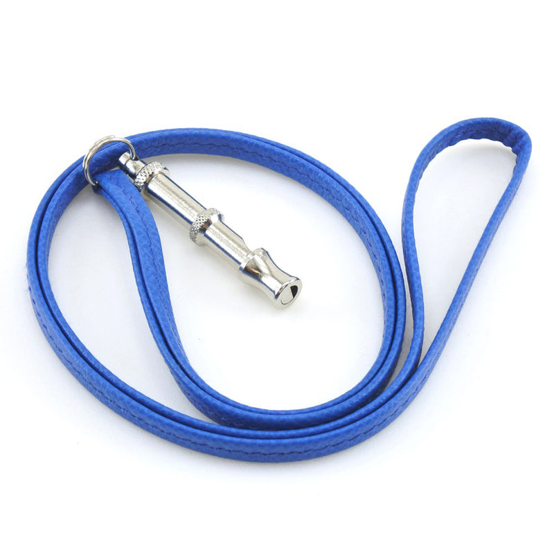 [HERMES] Hermes ultrasonic whistle Other miscellaneous goods Shifure Pendant Metal x leather blue Ultrasonic Whistle_a Rank