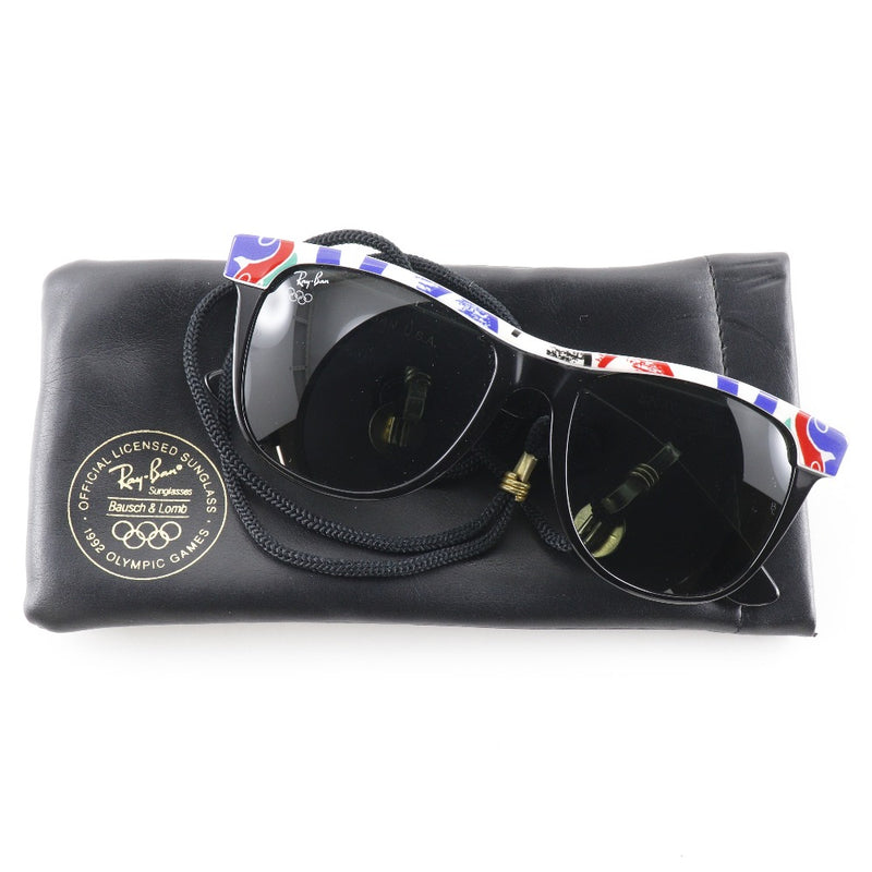 [Ray-Ban] Ray-Ban Barcelona Olimpiadas 1992 Glasas de sol Sport Wayfarer 2 Molchom PlatStick Black/Multicolor Barcelona Olimpics 1992 Unisex