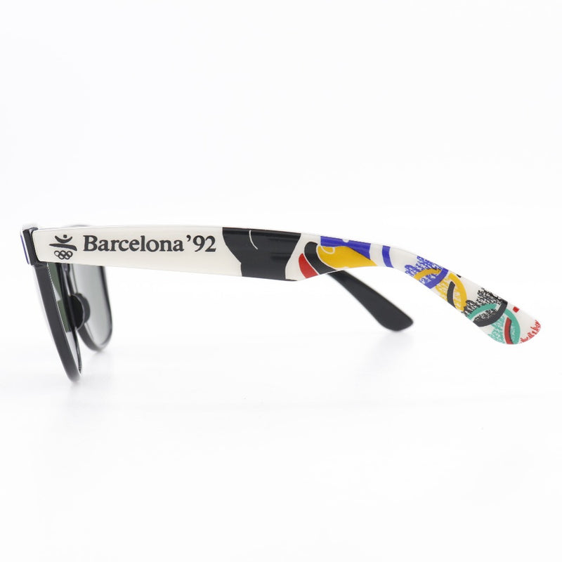 [Ray-Ban] Ray-Ban 
 Barcelona Olympics 1992 Sunglasses 
 Sports Wayfarer 2 Botherom PlatStick Black/Multicolor Barcelona Olympics 1992 Unisex