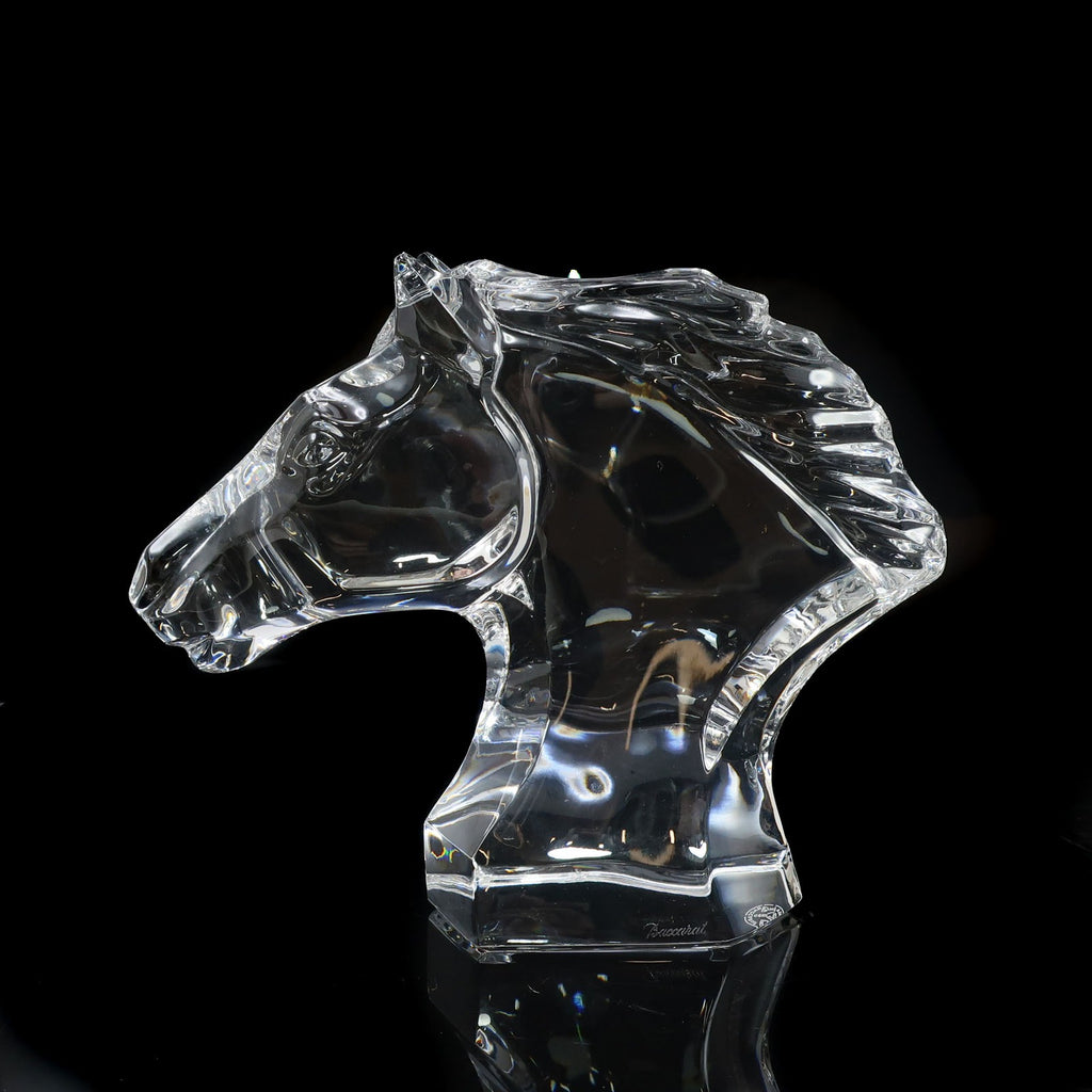 Baccarat】バカラ ホースヘッド 馬 置物 オブジェ – NISHIKINO VINTAGE