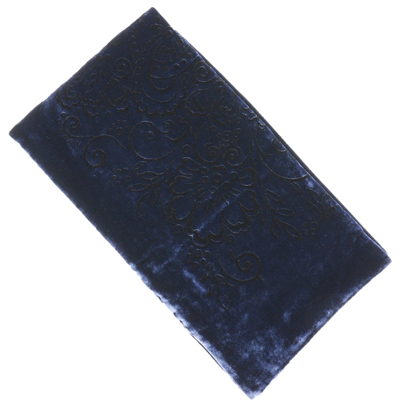 [Salvatore Ferragamo] Salvatore Ferragamo Scarf a volé Velor Navy Scarf Women's A Rank