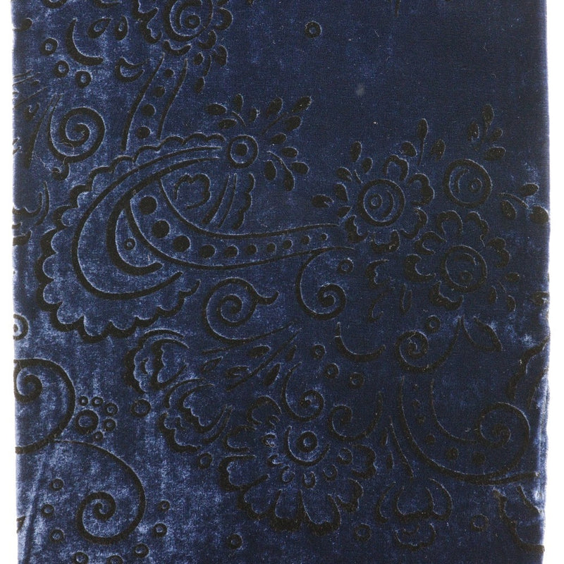 [Salvatore Ferragamo] Salvatore Ferragamo Scarf a volé Velor Navy Scarf Women's A Rank