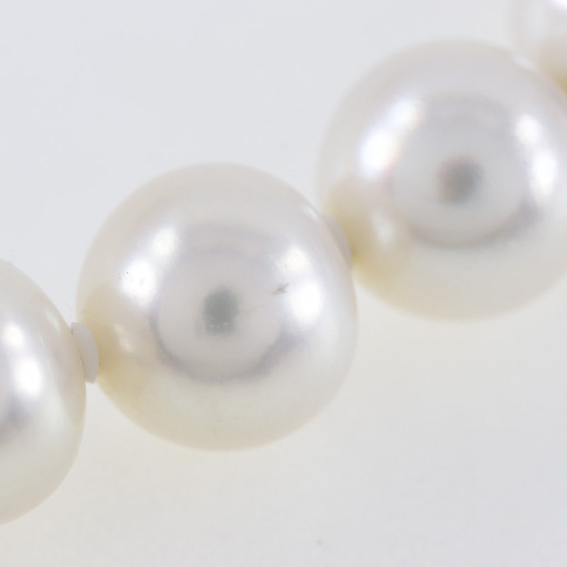 Collar de perlas 
Pearl X de 8.0 a 8.5 mm de plata aproximadamente 43.9g Pearl Ladies A Rank