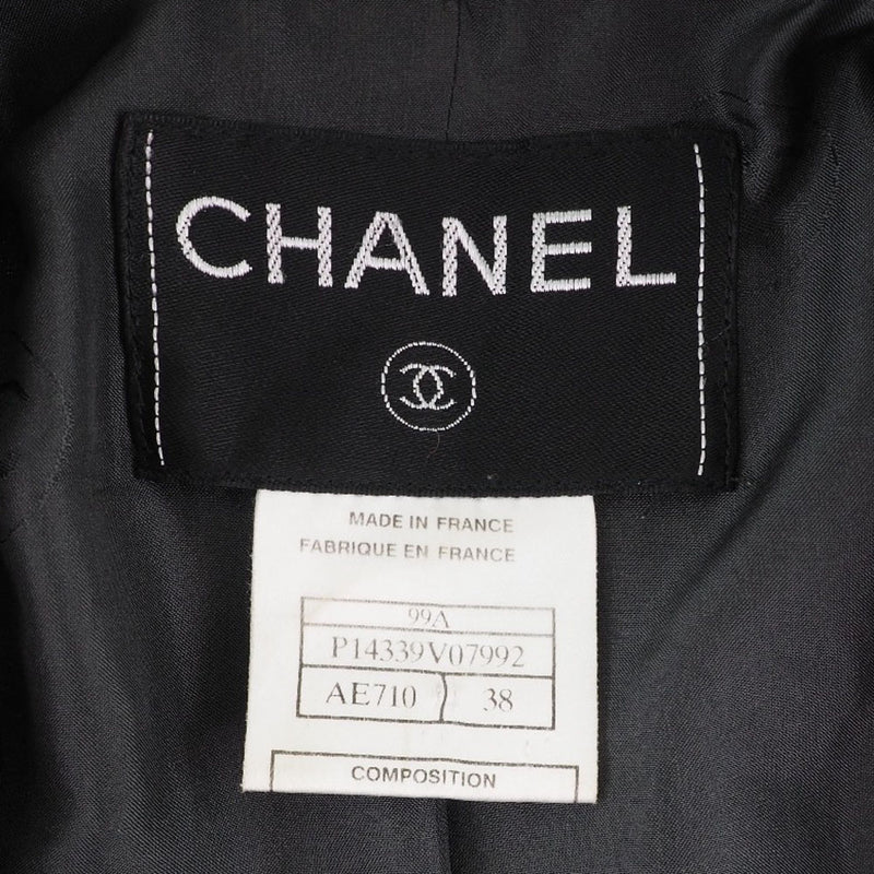 [Chanel] Chanel 
 chaqueta a medida 
 P14339V07992 LOOL DAMAS NEGRAS