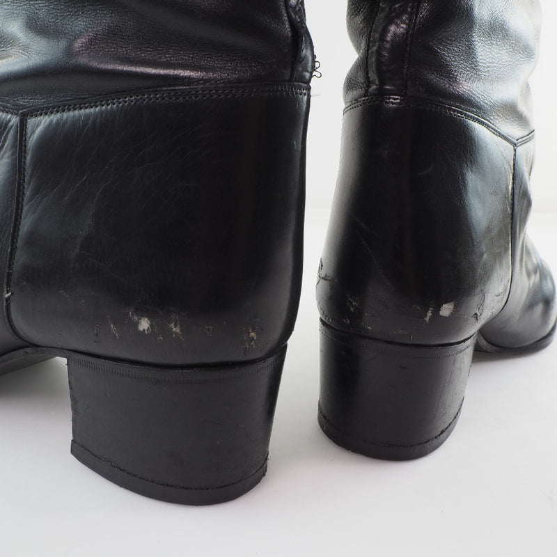 [GUCCI] Gucci 
 Boots 
 Leather black ladies