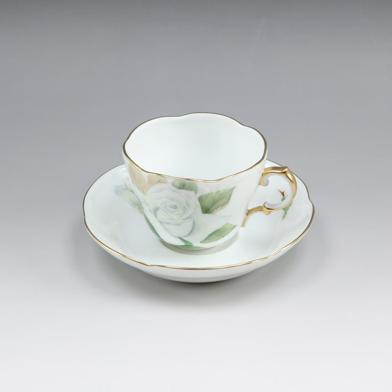 [OKURA] 오쿠라토엔 핸드페인팅 꽃 모티브 식기