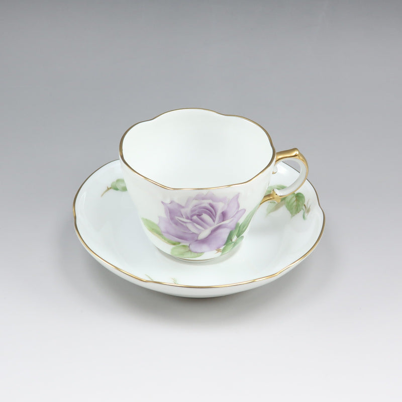 [OKURA] 오쿠라토엔 핸드페인팅 꽃 모티브 식기