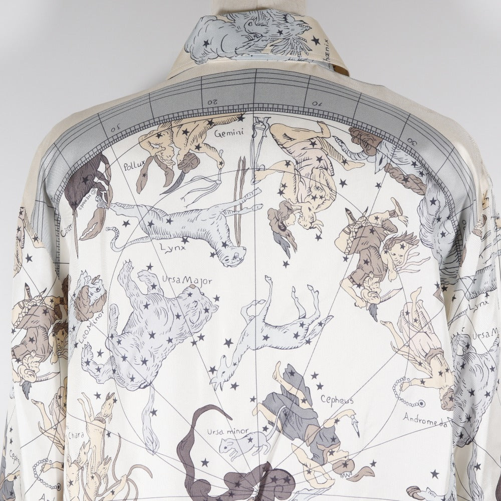 HERMES】エルメス 星座柄 長袖シャツ – NISHIKINO VINTAGE KYOTO