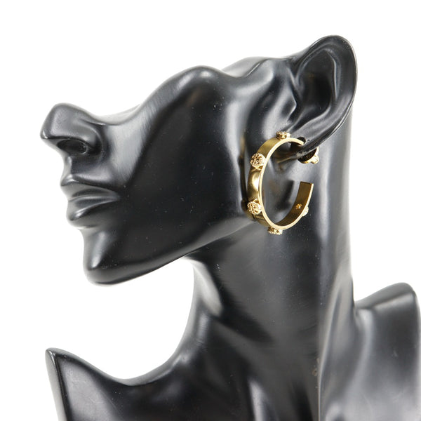 【Tory Burch】トリーバーチ ロゴフープ ピアス