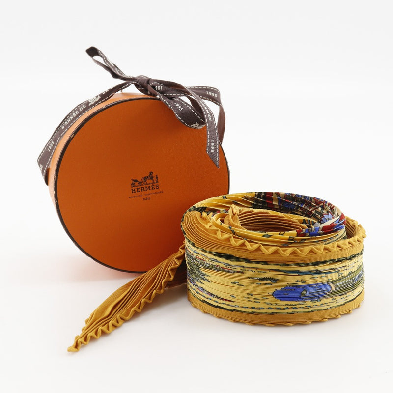 【HERMES】エルメス プリーツカレ スカーフ