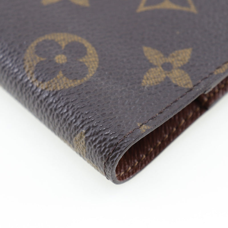 [Louis Vuitton] Louis Vuitton 
 Agenda PM notebook cover 
 R20005 Monogram canvas tea SP1020 engraved snap button AGENDA PM Unisex A-Rank