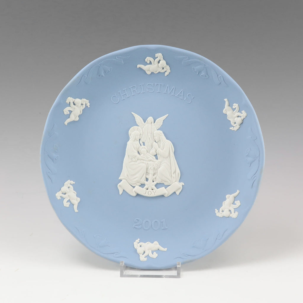 未使用・元箱付　ウェッジウッド 1969年 イヤープレート アポロ11号 Wedgwood】ウェッジウッド 2001年 イヤープレート 置物 オブジェ