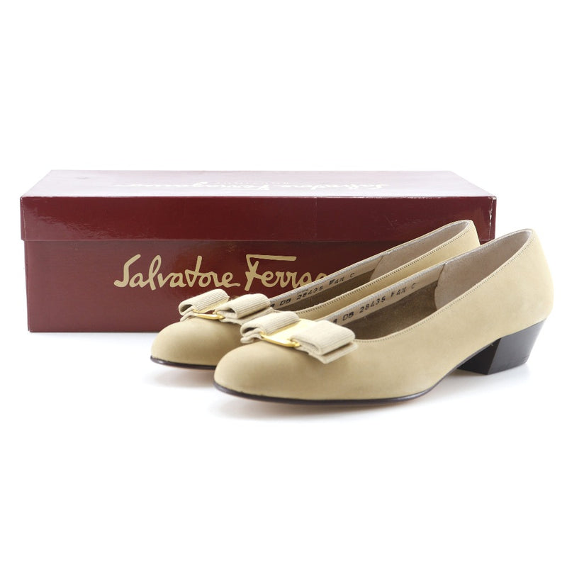 [Salvatore Ferragamo] Salvatore Ferragamo 
 발라 리본 펌프 
 338 28435 스웨덴 바라 리본 숙녀