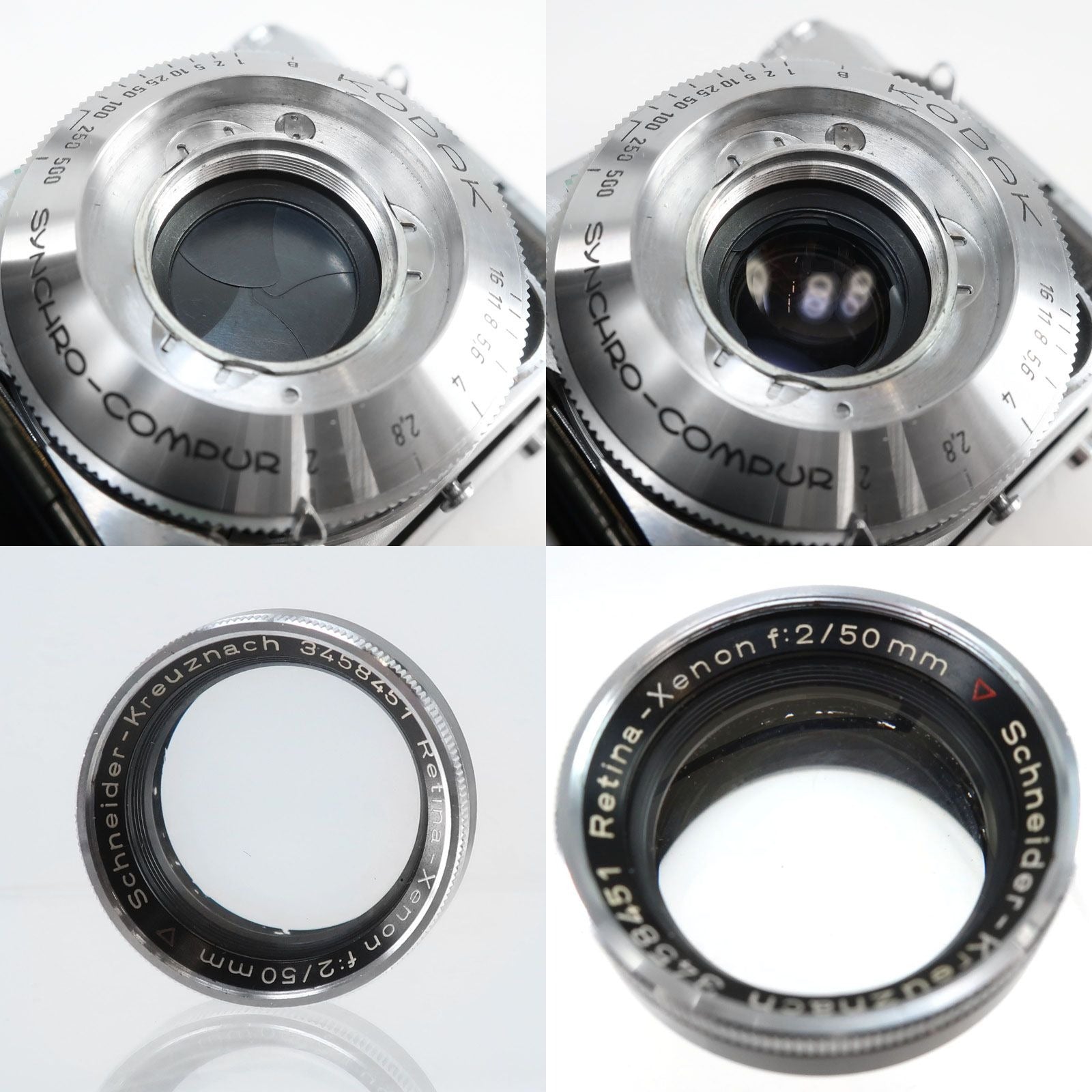 KODAK】コダック Retina IIa Retina-Xenon 50mm F2 フィルムカメラ