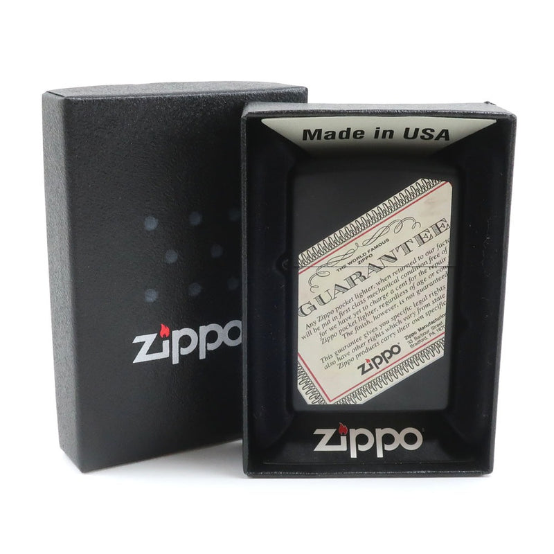 [Zippo] Zippo 
 终身保证1936年作家 
 第80纪念石油作家鹿Gostini Zippo系列第10号黑色生命保证1936 _S等级