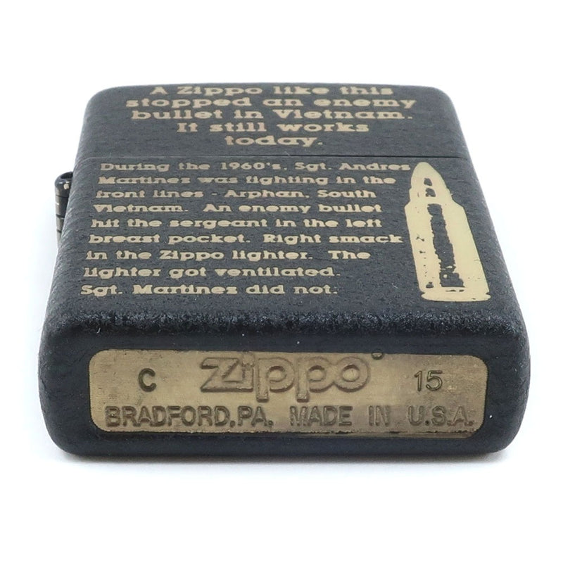 [Zippo] Zippo 
 巴雷特1965年作家 
 第80纪念石油作家Dia Gostini Zippo系列编号17 Black Barrett 1965 _S等级
