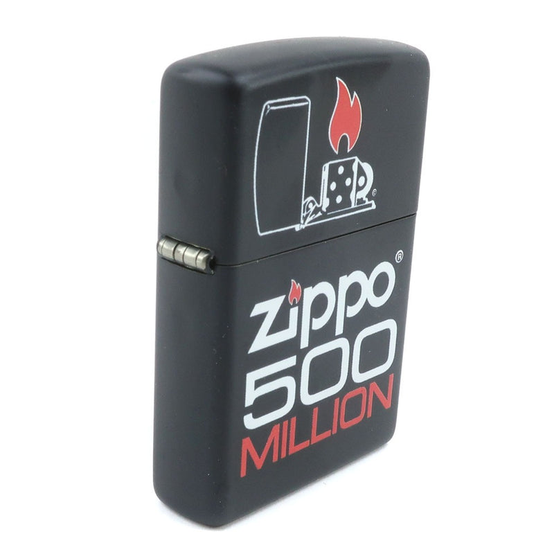 [Zippo] Zippo 
 500 million writer 
 80th Memorial Oil Writer Dia Gostini Zippo Collection No.20 Black 500 Million_s Rank