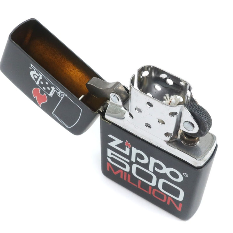 【ZIPPO】ジッポー
 500ミリオン ライター
 80th記念 オイルライター ディアゴスティーニ zippo collection No.20 ブラック 500 million _Sランク