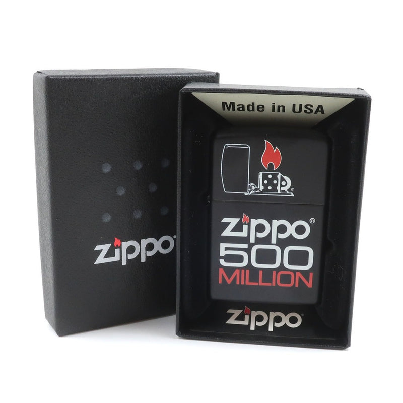 【ZIPPO】ジッポー
 500ミリオン ライター
 80th記念 オイルライター ディアゴスティーニ zippo collection No.20 ブラック 500 million _Sランク