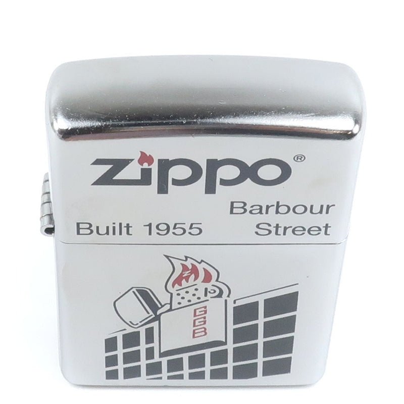 [Zippo] Zippo 
 理发街1955年作家 
 第80纪念石油作家鹿Gostini Zippo系列编号18 Silver Barber Street 1955_S等级