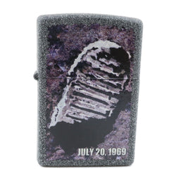 [지포] 지포 
 달 발자국 1969 작가 
 80th Memorial Oil Lighter Apollo 11 Diagostini Zippo Collection No.9 Grey Moon Footprints 1969 _S Rank