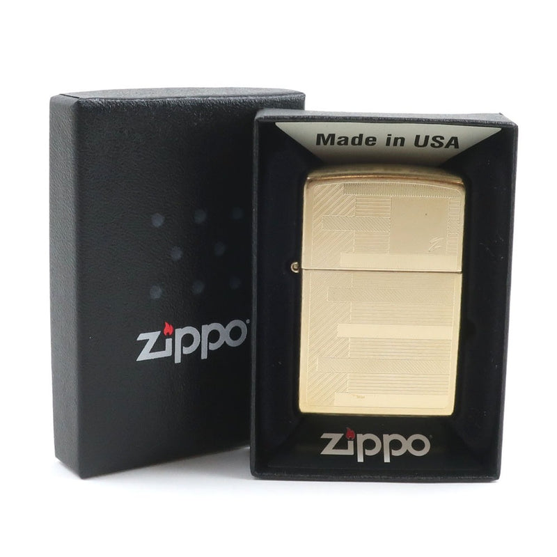 [Zippo] Zippo 
 Escritor de polvo de oro 
 80 ° escritor de aceite Memorial Dia Gostini Zippo Collection No.3 Gold Gold Dust_s Rank