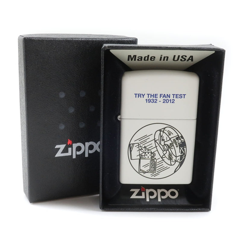 【ZIPPO】ジッポー
 ファン・テスト ライター
 80th記念 オイルライター ディアゴスティーニ zippo collection No.7 Fan Test _Sランク