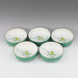 [KORANSYA] Karan 
 Orchid flower tableware 
 5 small bowls Orchid_s rank