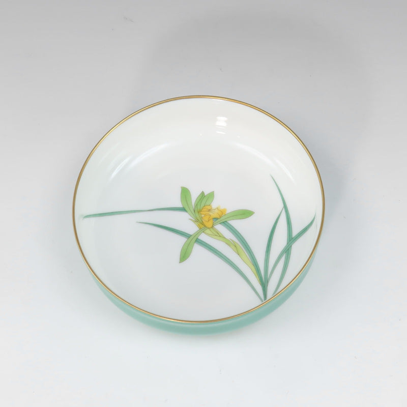 [Koransya] Karan Shrine Ran 's Flower Tableware Small Bowl 5 Orchid_S Rank