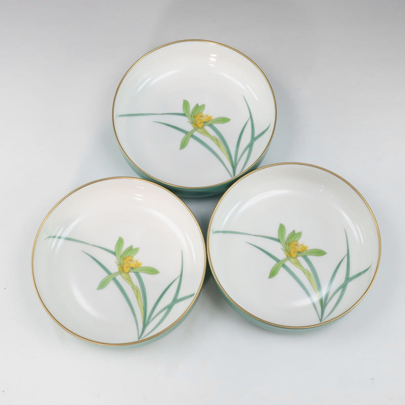 [KORANSYA] Karan 
 Orchid flower tableware 
 5 small bowls Orchid_s rank