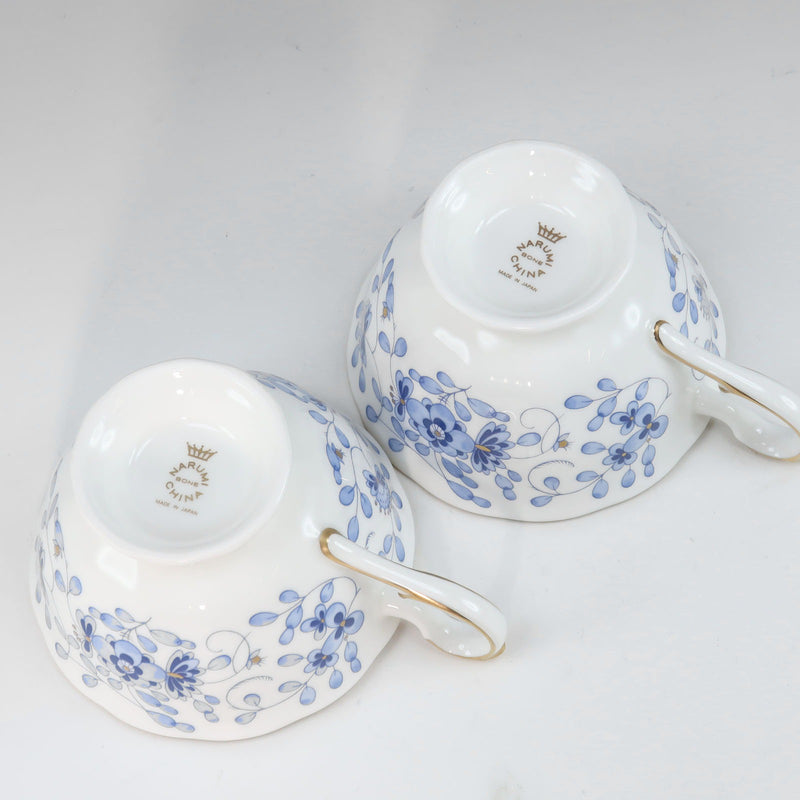 [NARUMI] NARUMI BONE China Milan 식탁 컵 및 접시 × 2 고객 뼈 China Milan_S Rank