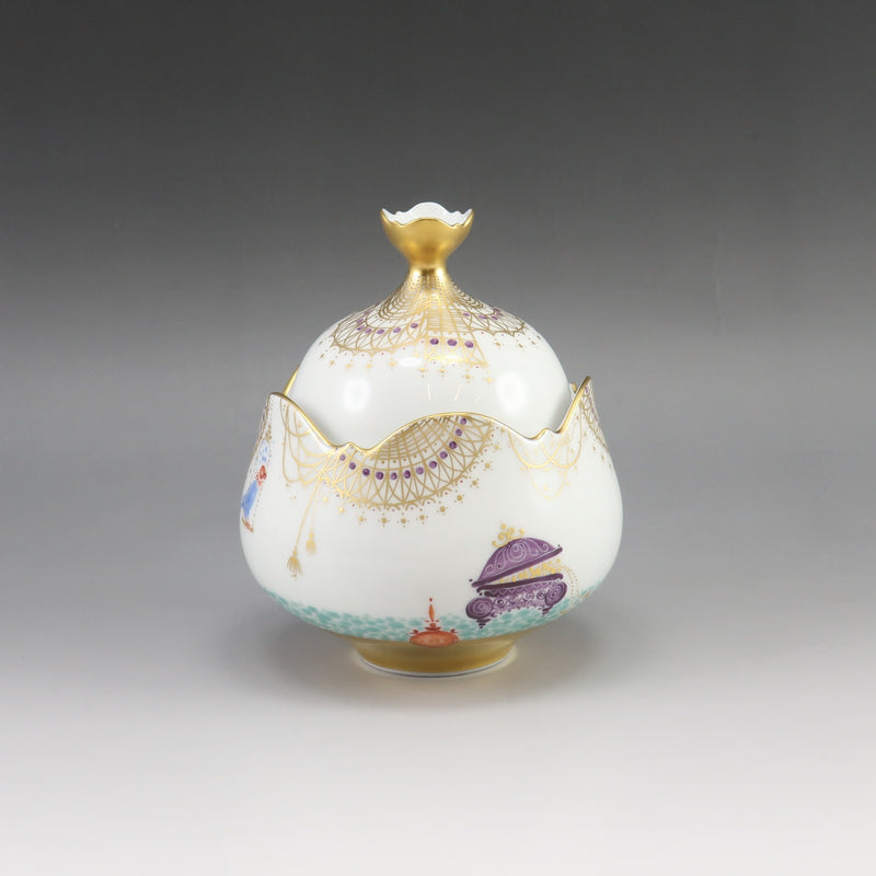 Meissen】マイセン アラビアンナイト シュガーポット 食器 23925