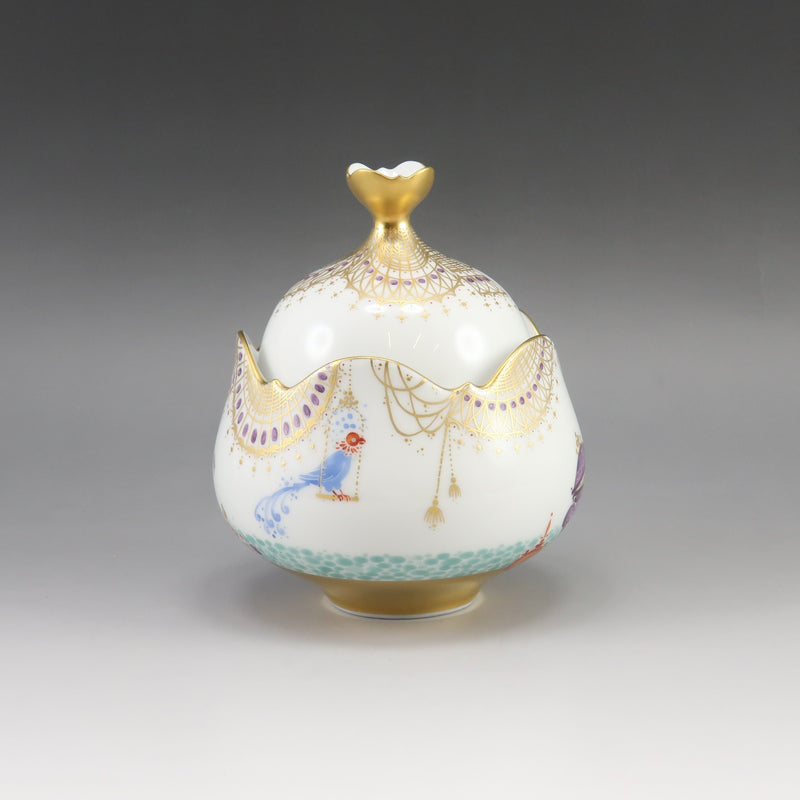 Meissen】マイセン アラビアンナイト シュガーポット 食器 23925