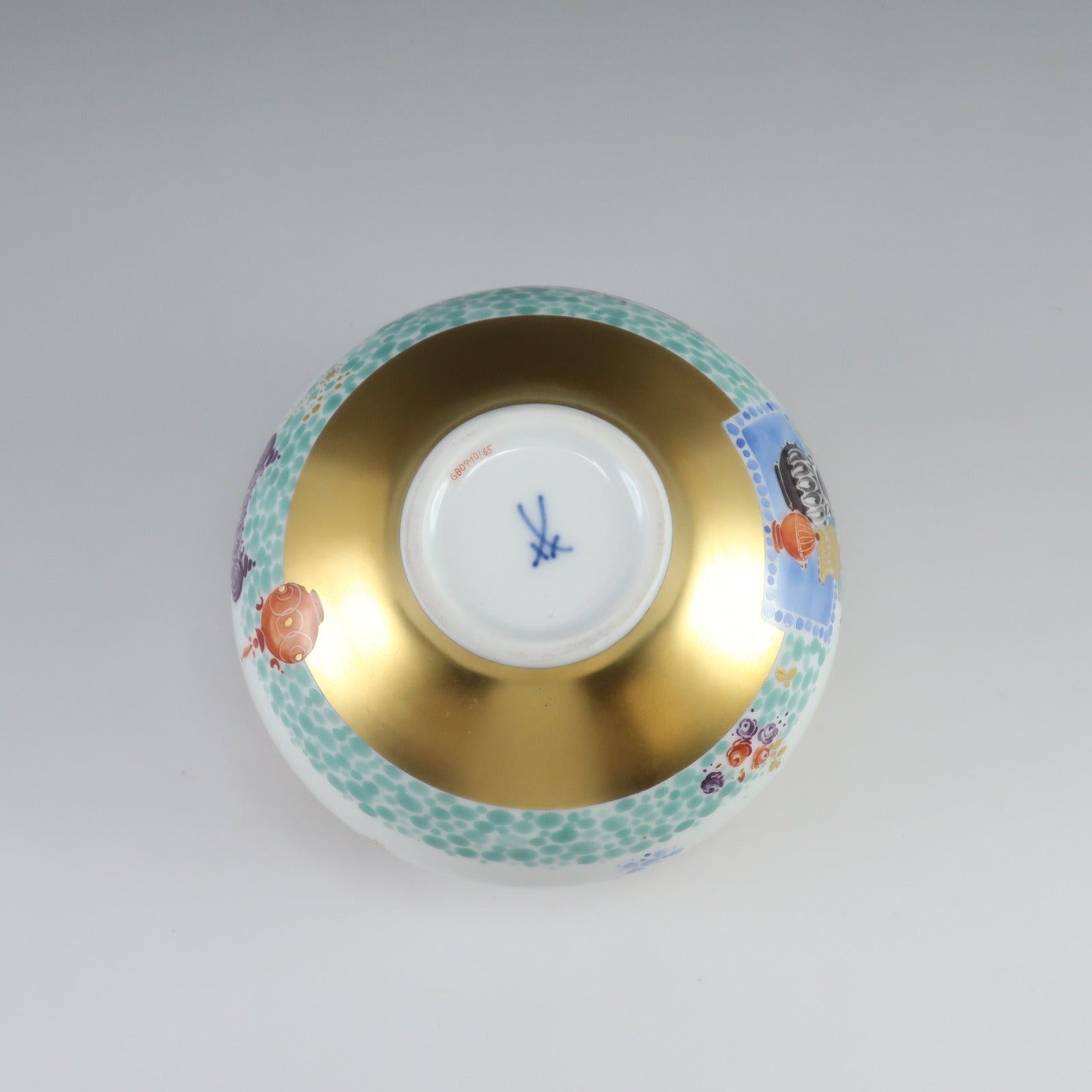 Meissen】マイセン アラビアンナイト シュガーポット 食器 23925