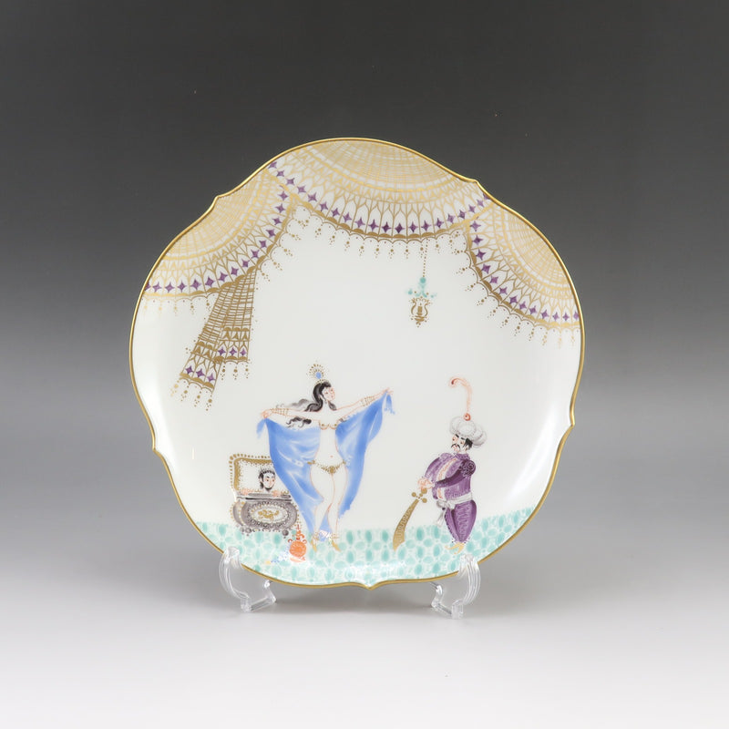 Meissen】マイセン アラビアンナイト プレート 18.5cm 食器 23501