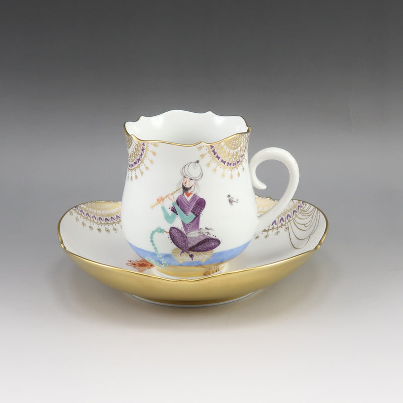 Meissen】マイセン アラビアンナイト カップ＆ソーサー 食器 23582