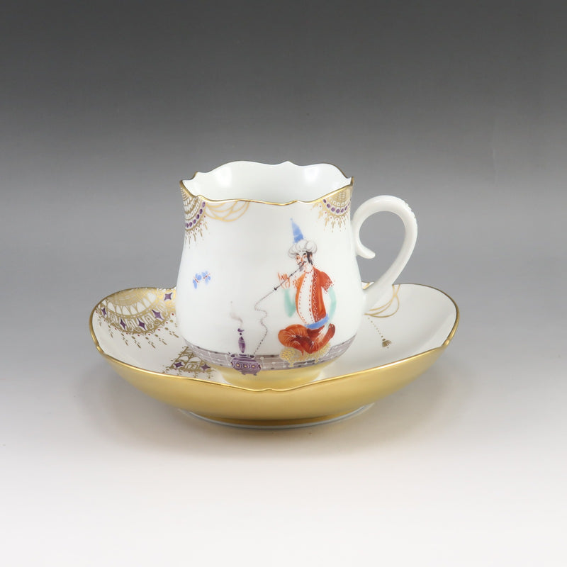Meissen】マイセン アラビアンナイト カップ＆ソーサー 食器 23582