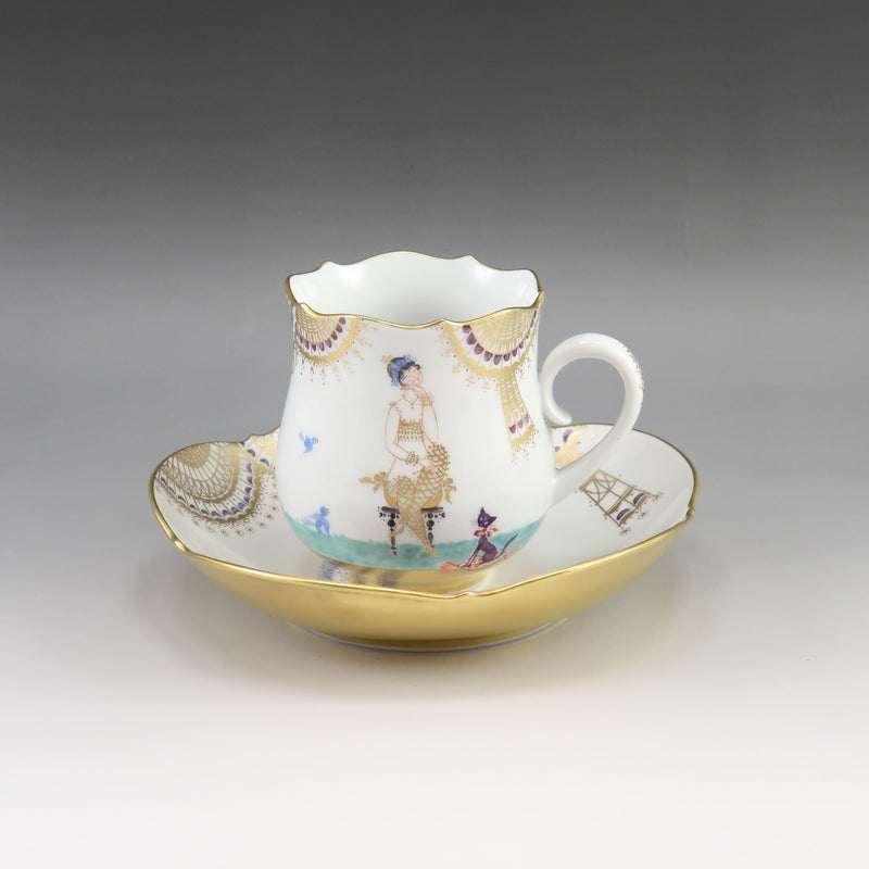 【Meissen】マイセン アラビアンナイト カップ＆ソーサー 食器
 23582/680710 No.1