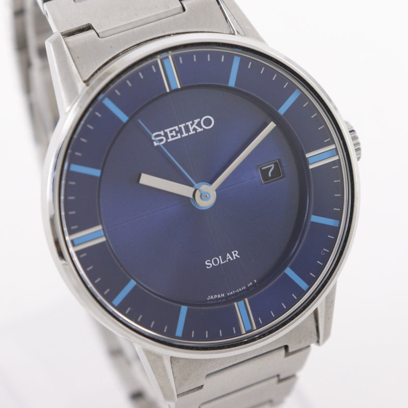 SEIKO SOLAR V147-0AX0 メンズ 腕時計 アナログ SEIKO】セイコー ソーラー 腕時計 V147-0AL0 ソーラー時計 – NISHIKINO
