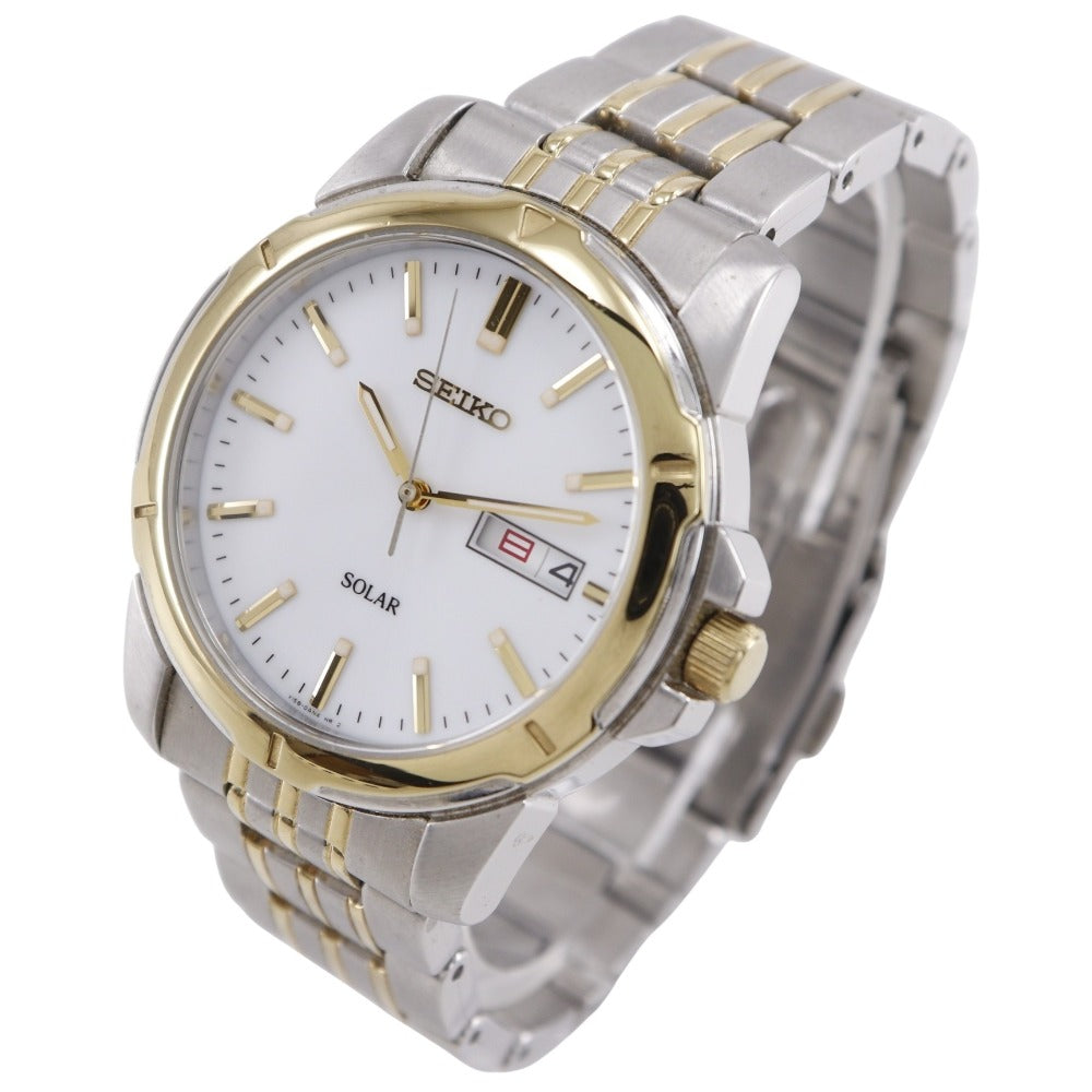 SEIKO] SEIKO Solar Powered wristwatch V158-0AD0 Solar Poweredclock