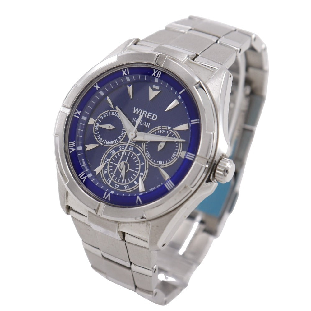 SEIKO】セイコー ワイアード 腕時計 V14J-0BV1 ソーラー時計
