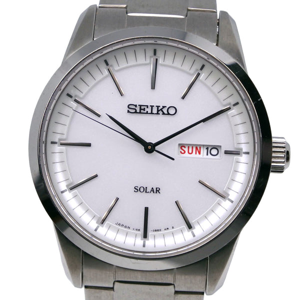 SEIKO セイコー ソーラー腕時計 V158-0AM0 稼働品 SEIKO】セイコー ソーラー 腕時計 V158-0AM0 ソーラー時計 – NISHIKINO