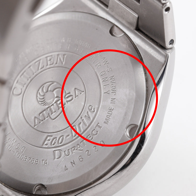 CITIZEN】シチズン アテッサ 腕時計 H410-T003788 エコドライブ電波