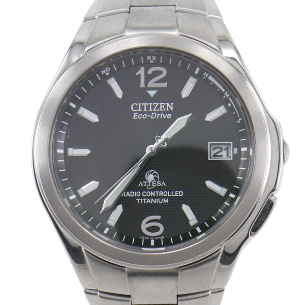 CITIZEN] Citizen Atessa watch H410-T003788 Eco Driveradio clock