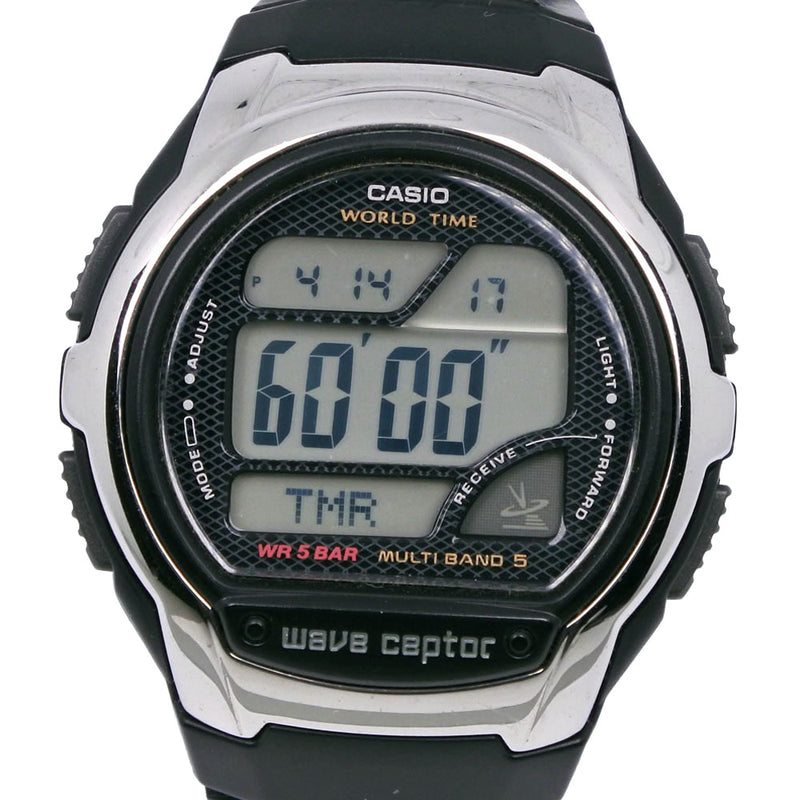 【CASIO】カシオ ウェーブセプター 腕時計
 WV-58J-1AF 電波時計