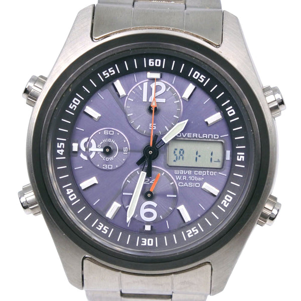 CASIO】カシオ OVERLAND 腕時計 OVW-500DJ-1AJF ソーラー電波時計