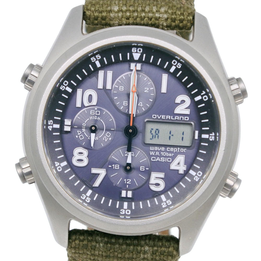 CASIO】カシオ オーバーランド 腕時計 OVW-500BJ-1AJF ソーラー電波