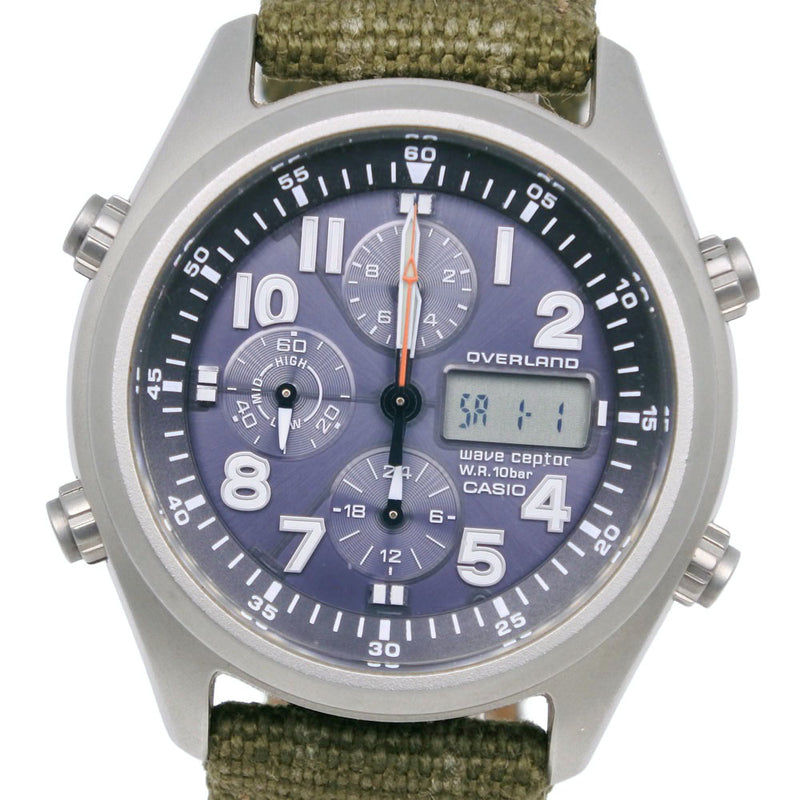 CASIO】カシオ オーバーランド 腕時計 OVW-500BJ-1AJF ソーラー電波
